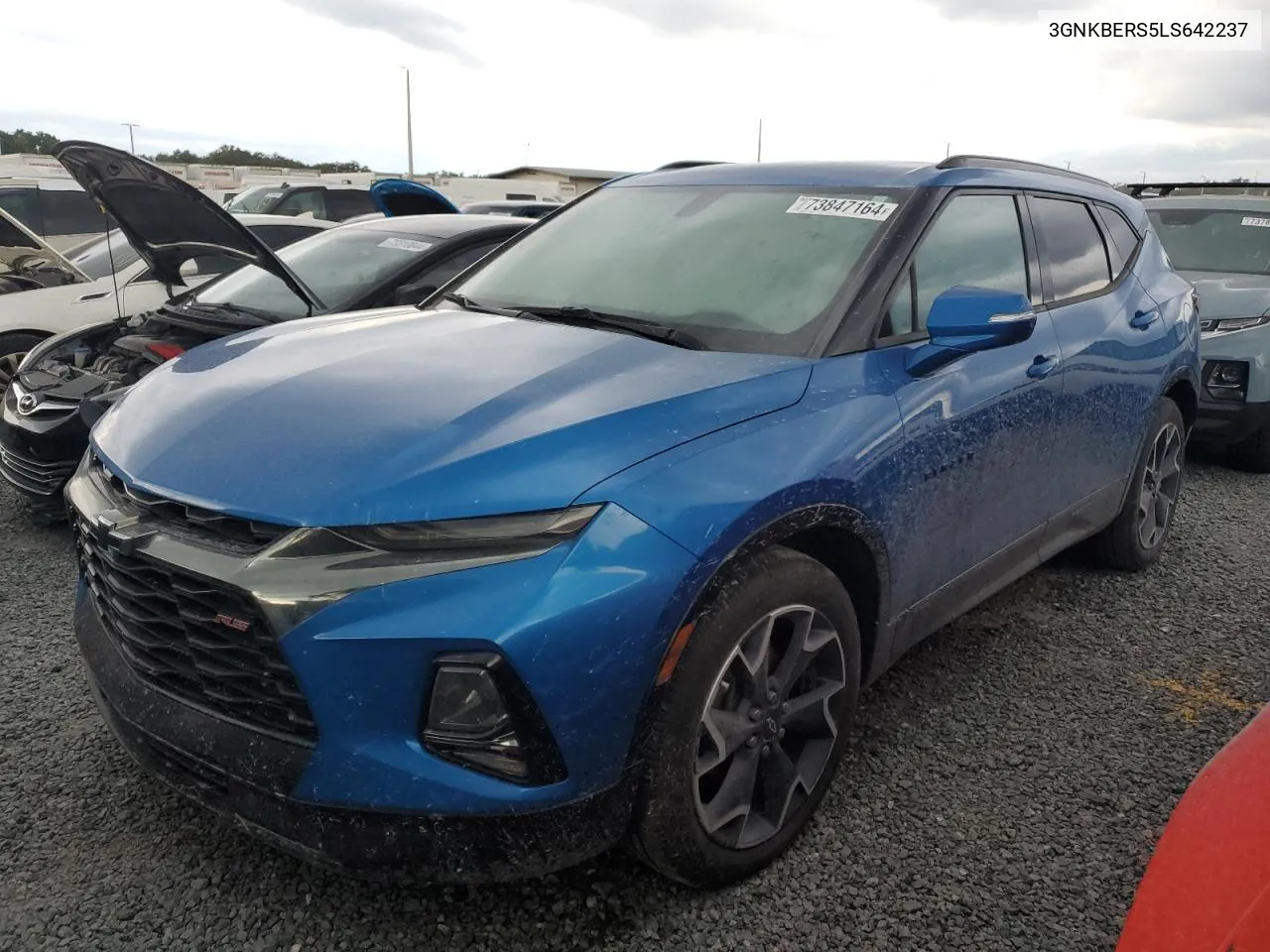 2020 Chevrolet Blazer Rs VIN: 3GNKBERS5LS642237 Lot: 73847164