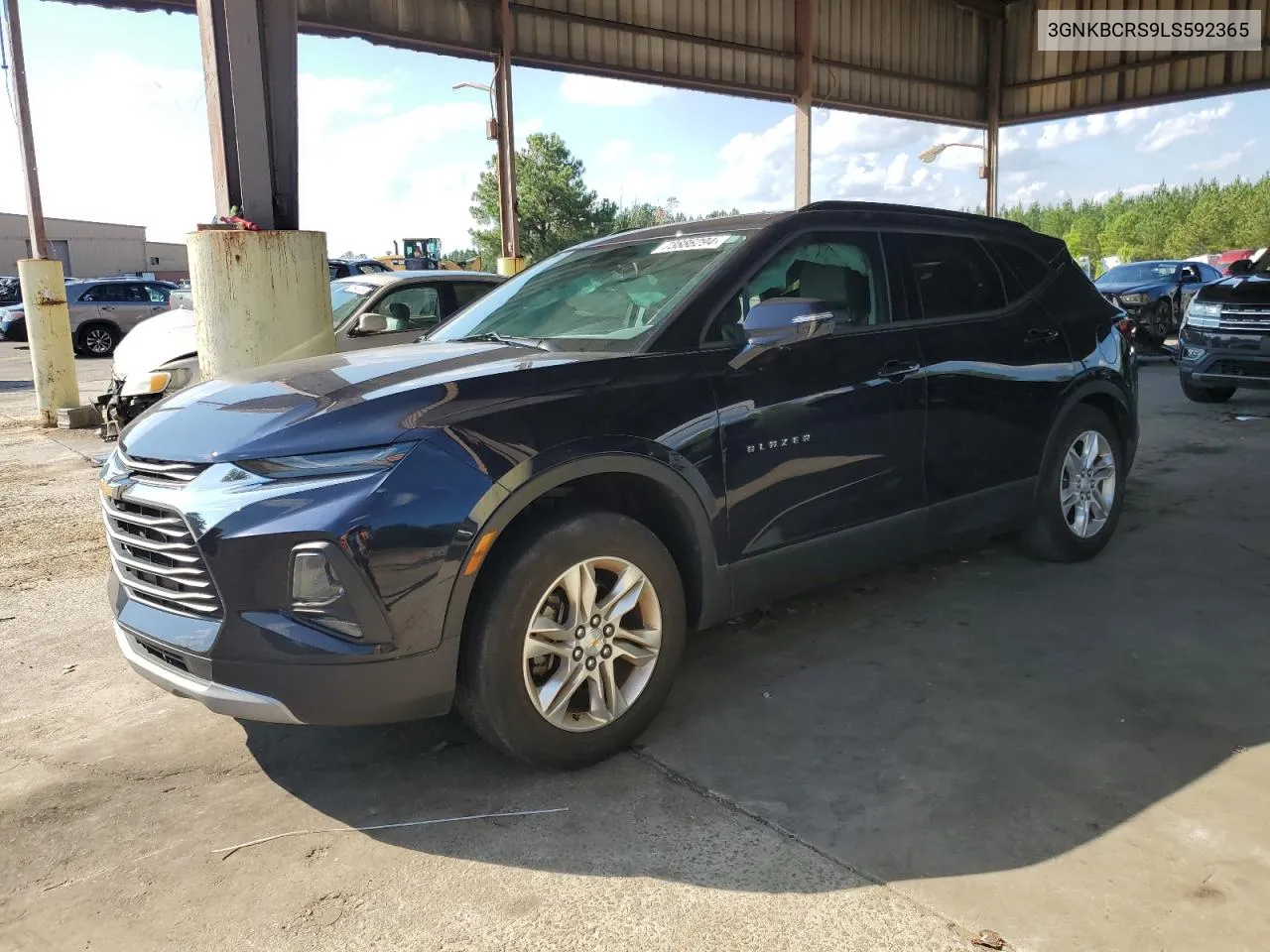 2020 Chevrolet Blazer 2Lt VIN: 3GNKBCRS9LS592365 Lot: 73886294