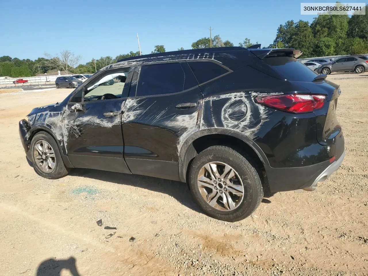 2020 Chevrolet Blazer 2Lt VIN: 3GNKBCRS0LS627441 Lot: 74122884