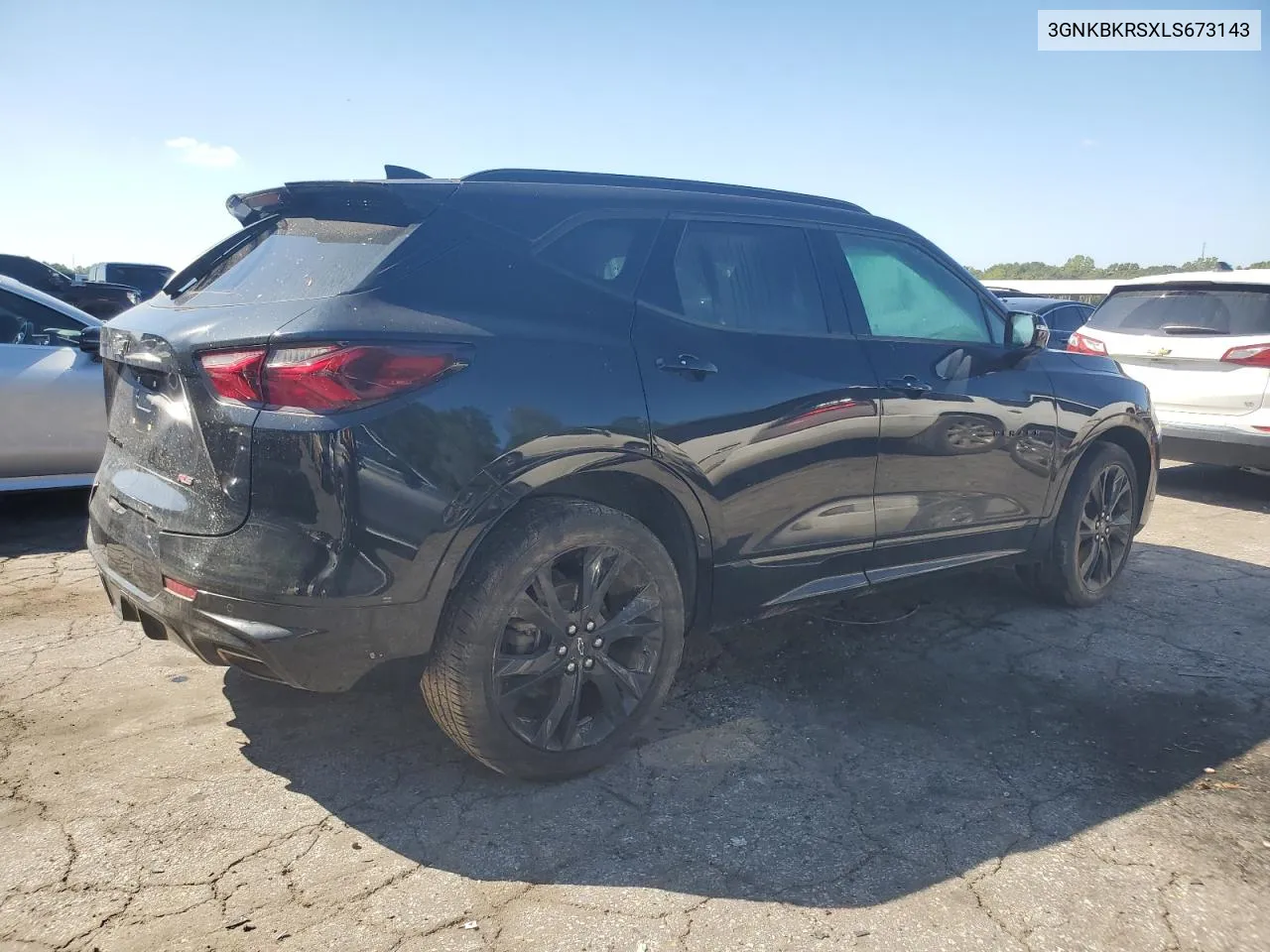 2020 Chevrolet Blazer Rs VIN: 3GNKBKRSXLS673143 Lot: 74135024