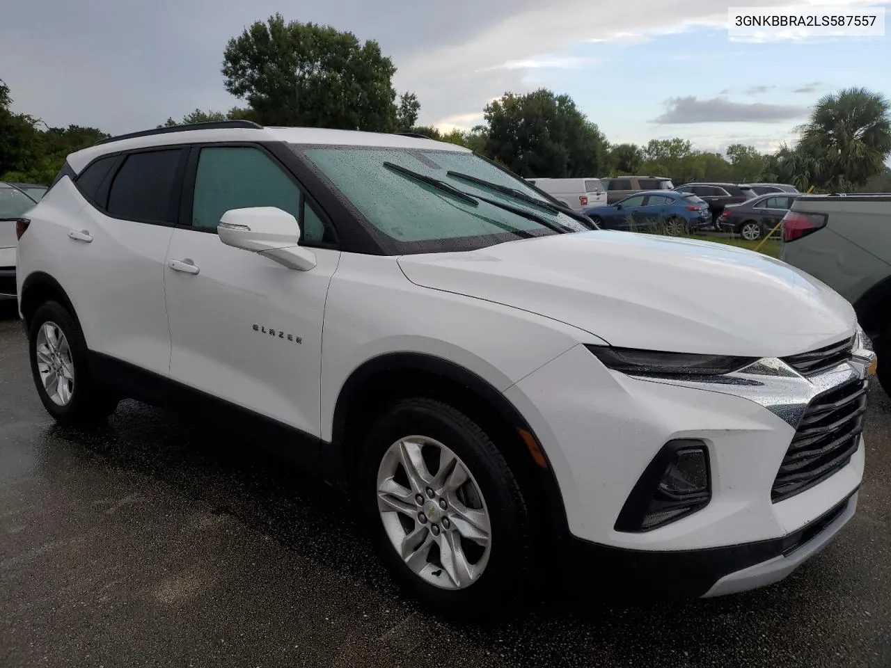 2020 Chevrolet Blazer 1Lt VIN: 3GNKBBRA2LS587557 Lot: 74138494