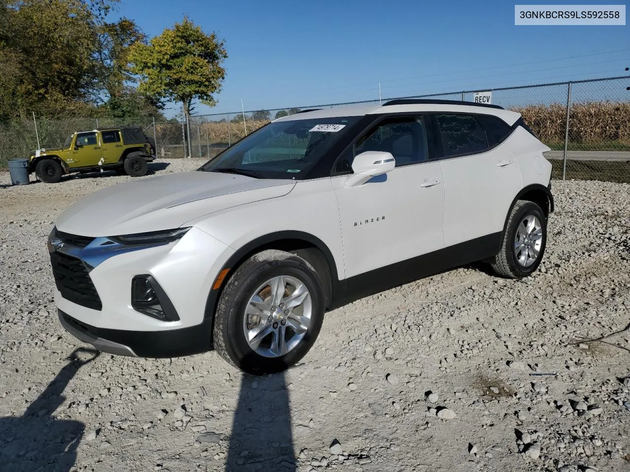 2020 Chevrolet Blazer 2Lt VIN: 3GNKBCRS9LS592558 Lot: 74979714