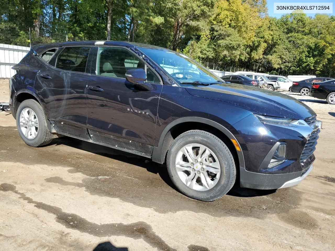 2020 Chevrolet Blazer 2Lt VIN: 3GNKBCR4XLS712594 Lot: 75943614