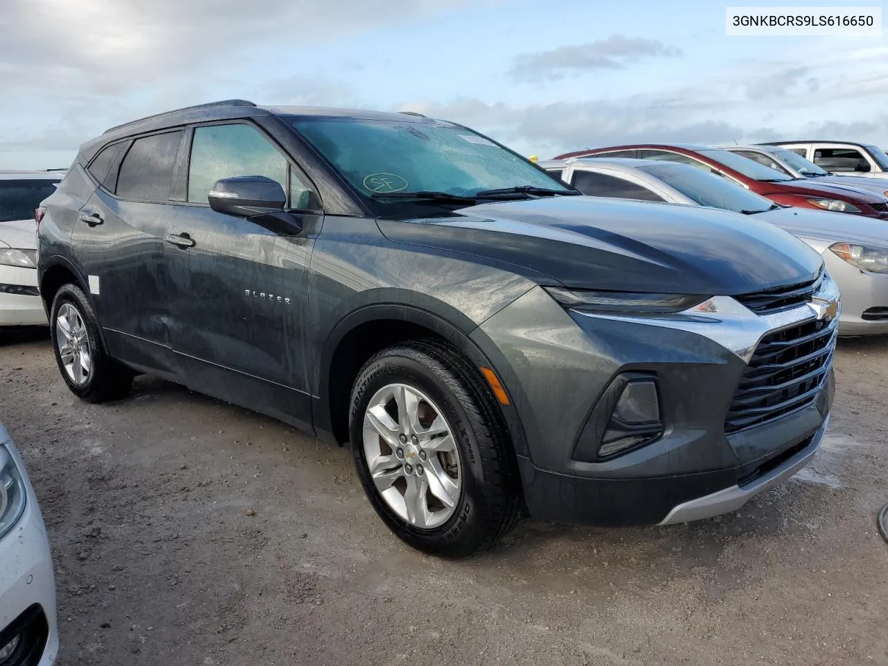 2020 Chevrolet Blazer 2Lt VIN: 3GNKBCRS9LS616650 Lot: 76222924