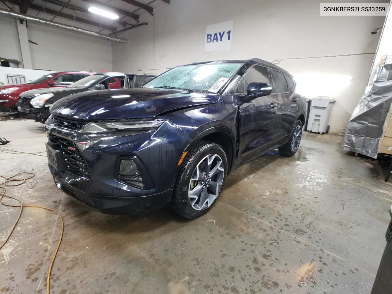 2020 Chevrolet Blazer Rs VIN: 3GNKBERS7LS533259 Lot: 76581704