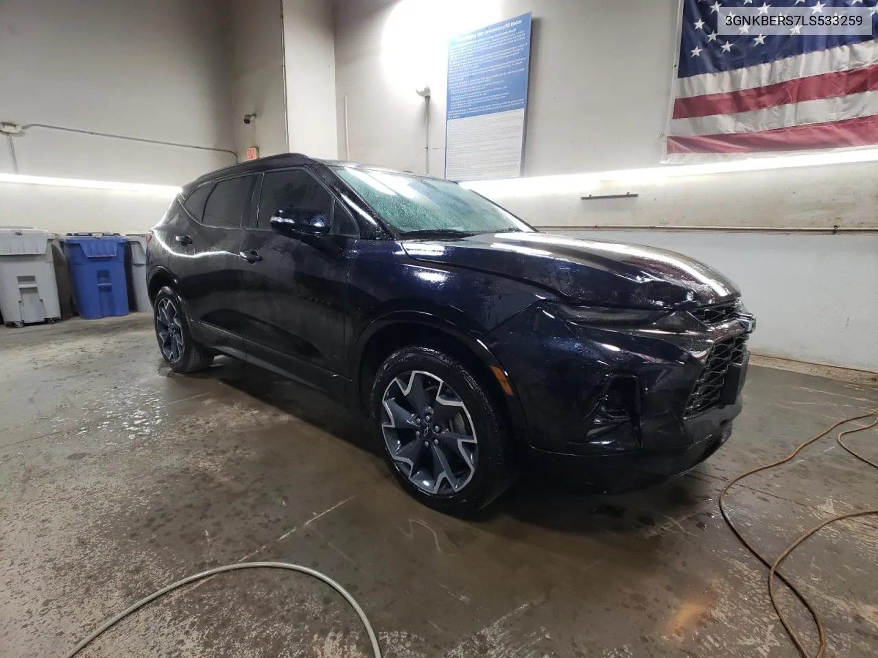 2020 Chevrolet Blazer Rs VIN: 3GNKBERS7LS533259 Lot: 76581704