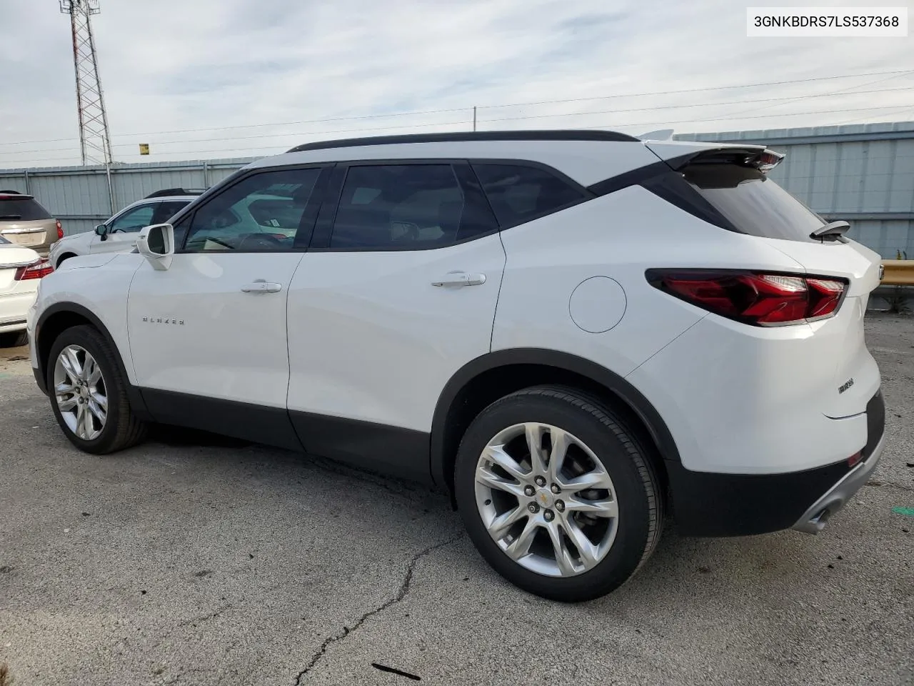 2020 Chevrolet Blazer 3Lt VIN: 3GNKBDRS7LS537368 Lot: 76825544