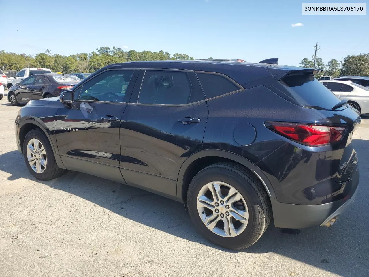 2020 Chevrolet Blazer 1Lt VIN: 3GNKBBRA5LS706170 Lot: 76845384