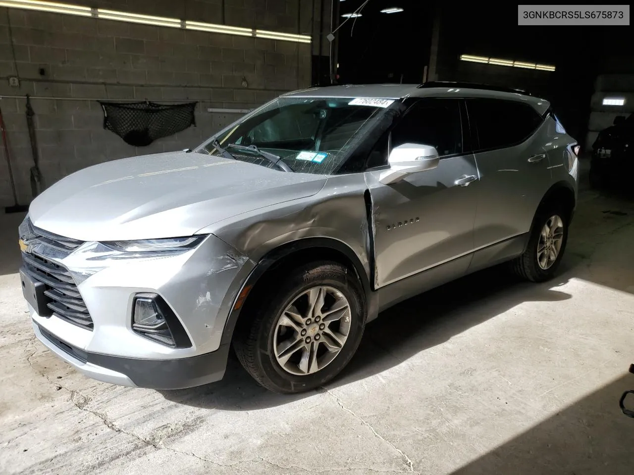 2020 Chevrolet Blazer 2Lt VIN: 3GNKBCRS5LS675873 Lot: 77602484