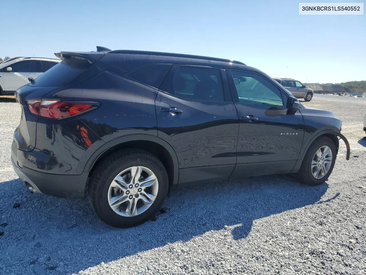 2020 Chevrolet Blazer 2Lt VIN: 3GNKBCRS1LS540552 Lot: 77623314