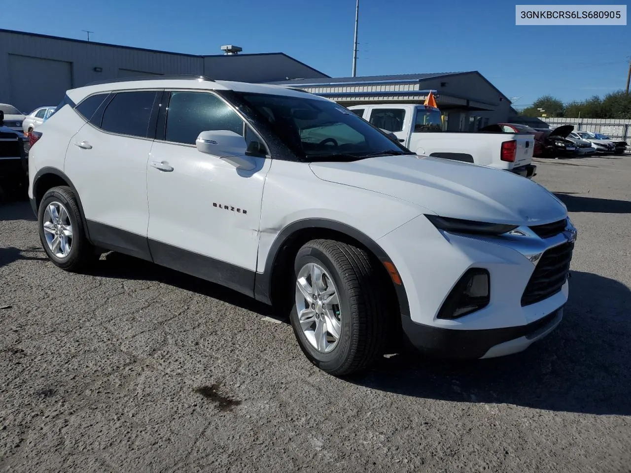 2020 Chevrolet Blazer 2Lt VIN: 3GNKBCRS6LS680905 Lot: 78872424