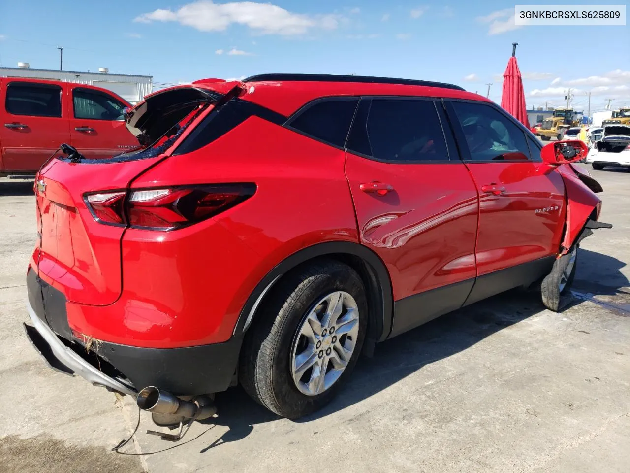 2020 Chevrolet Blazer 2Lt VIN: 3GNKBCRSXLS625809 Lot: 79221894