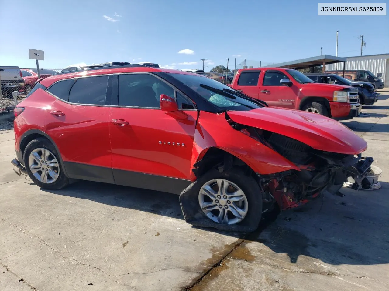 2020 Chevrolet Blazer 2Lt VIN: 3GNKBCRSXLS625809 Lot: 79221894