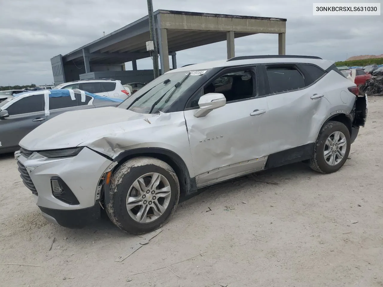 2020 Chevrolet Blazer 2Lt VIN: 3GNKBCRSXLS631030 Lot: 79292974