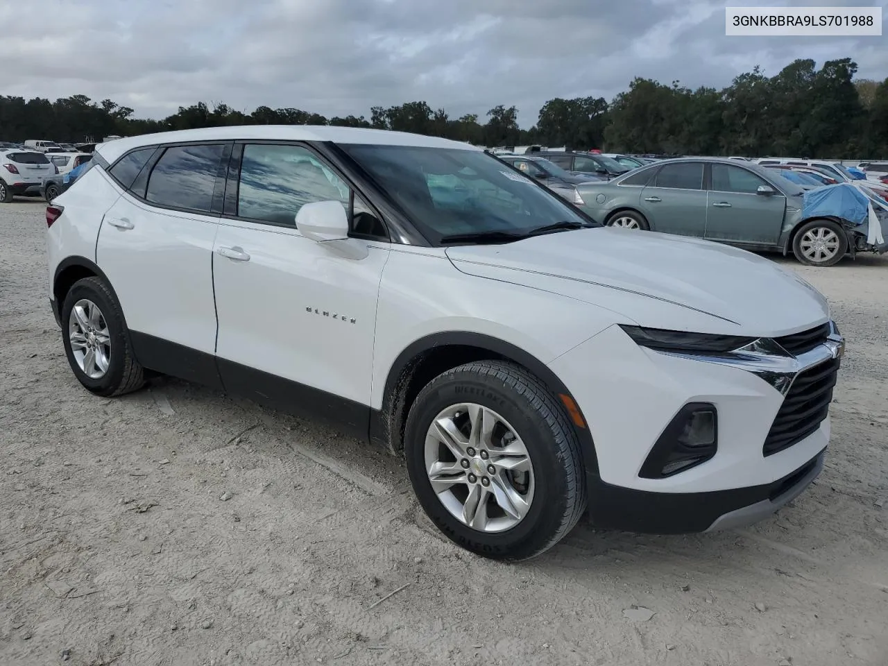 2020 Chevrolet Blazer 1Lt VIN: 3GNKBBRA9LS701988 Lot: 79778994