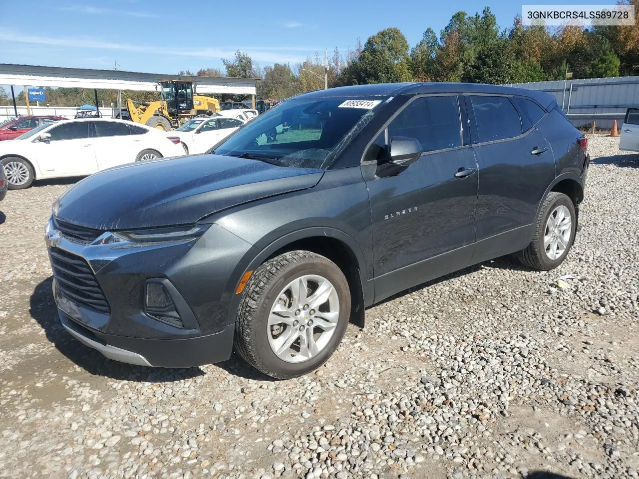 2020 Chevrolet Blazer 2Lt VIN: 3GNKBCRS4LS589728 Lot: 80955414