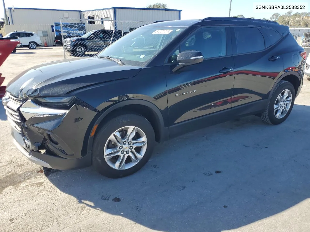 2020 Chevrolet Blazer 1Lt VIN: 3GNKBBRA0LS588352 Lot: 81221734