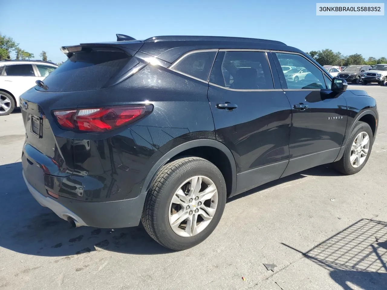 2020 Chevrolet Blazer 1Lt VIN: 3GNKBBRA0LS588352 Lot: 81221734