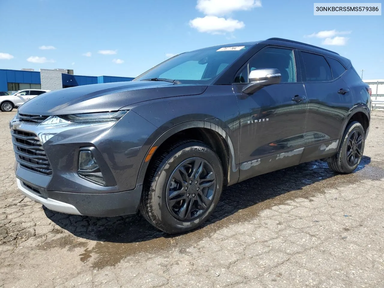 2021 Chevrolet Blazer 2Lt VIN: 3GNKBCRS5MS579386 Lot: 64166774