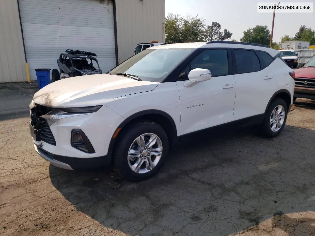 2021 Chevrolet Blazer 2Lt VIN: 3GNKBCRS7MS560368 Lot: 66529234