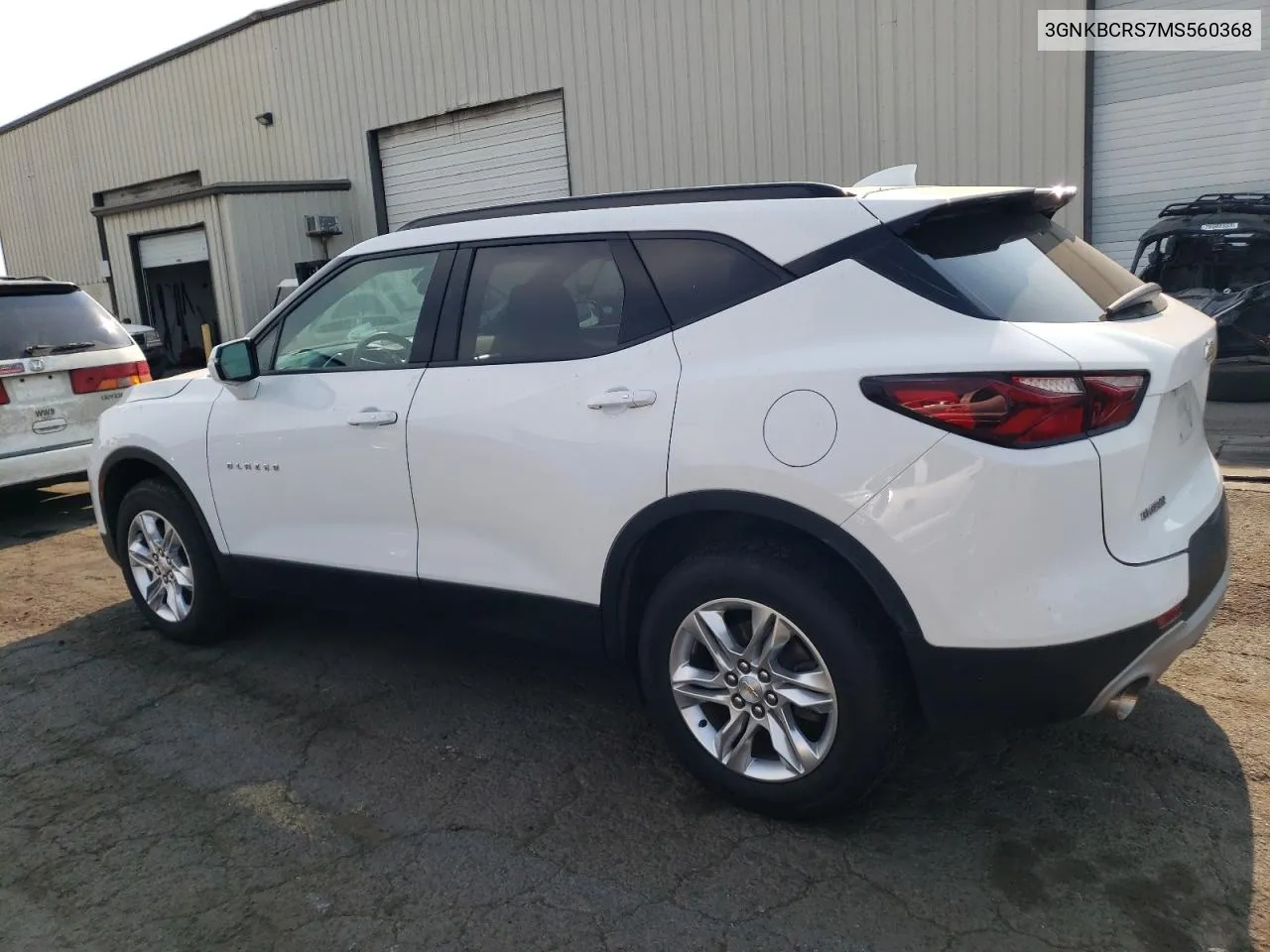 2021 Chevrolet Blazer 2Lt VIN: 3GNKBCRS7MS560368 Lot: 66529234