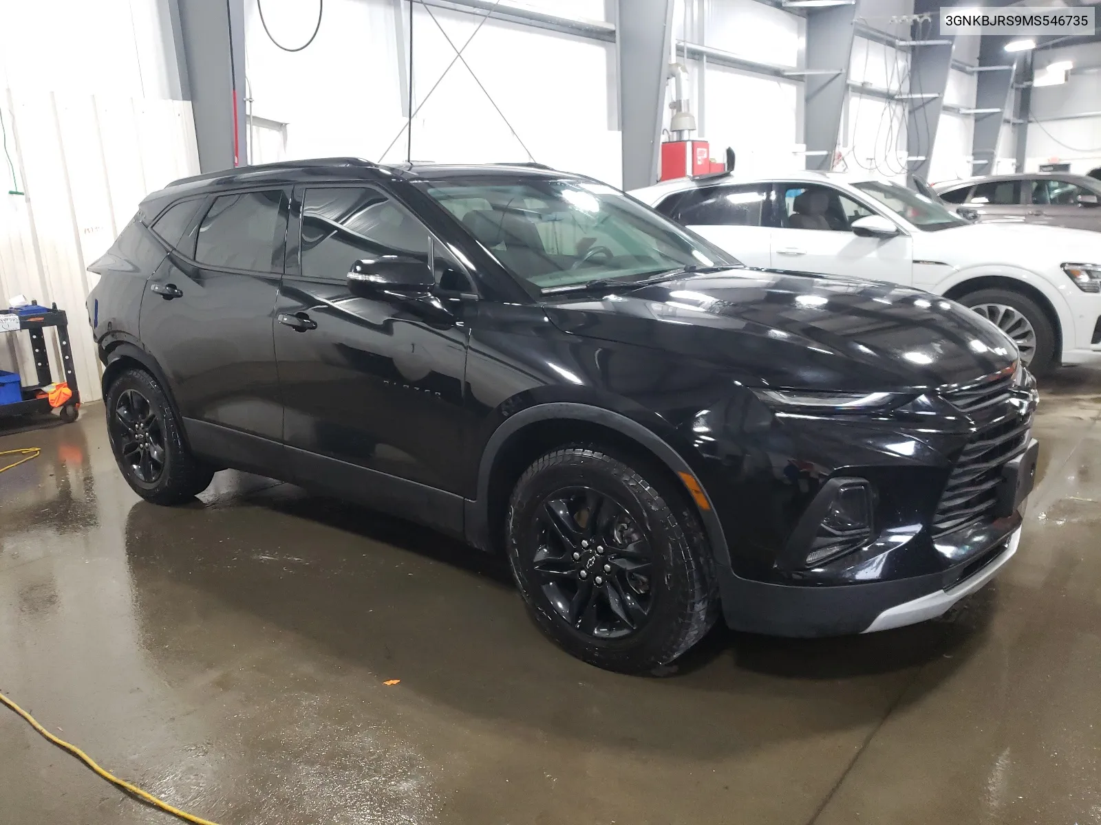 2021 Chevrolet Blazer 3Lt VIN: 3GNKBJRS9MS546735 Lot: 67536874