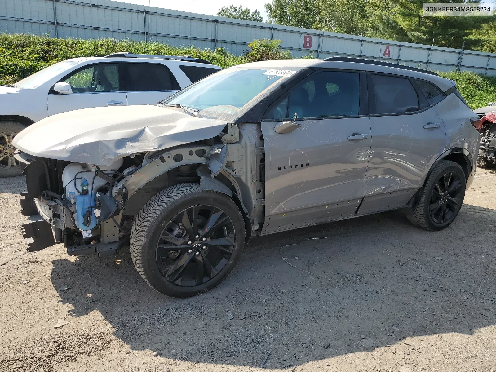 2021 Chevrolet Blazer Rs VIN: 3GNKBERS4MS558234 Lot: 67639584