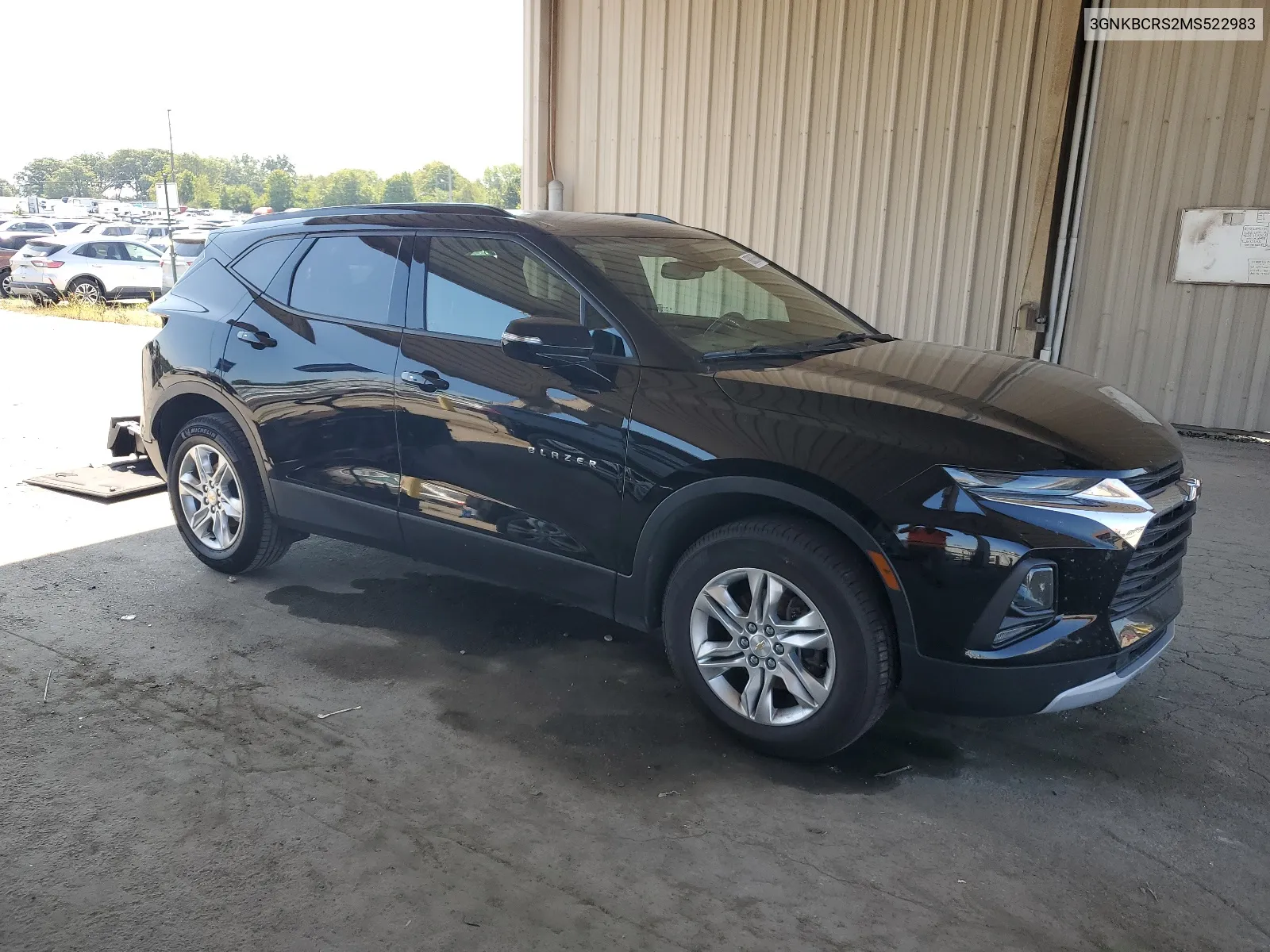 2021 Chevrolet Blazer 2Lt VIN: 3GNKBCRS2MS522983 Lot: 68885054