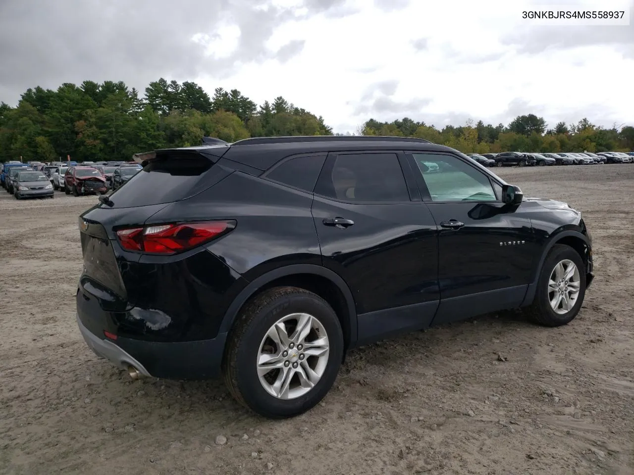 2021 Chevrolet Blazer 3Lt VIN: 3GNKBJRS4MS558937 Lot: 69927734