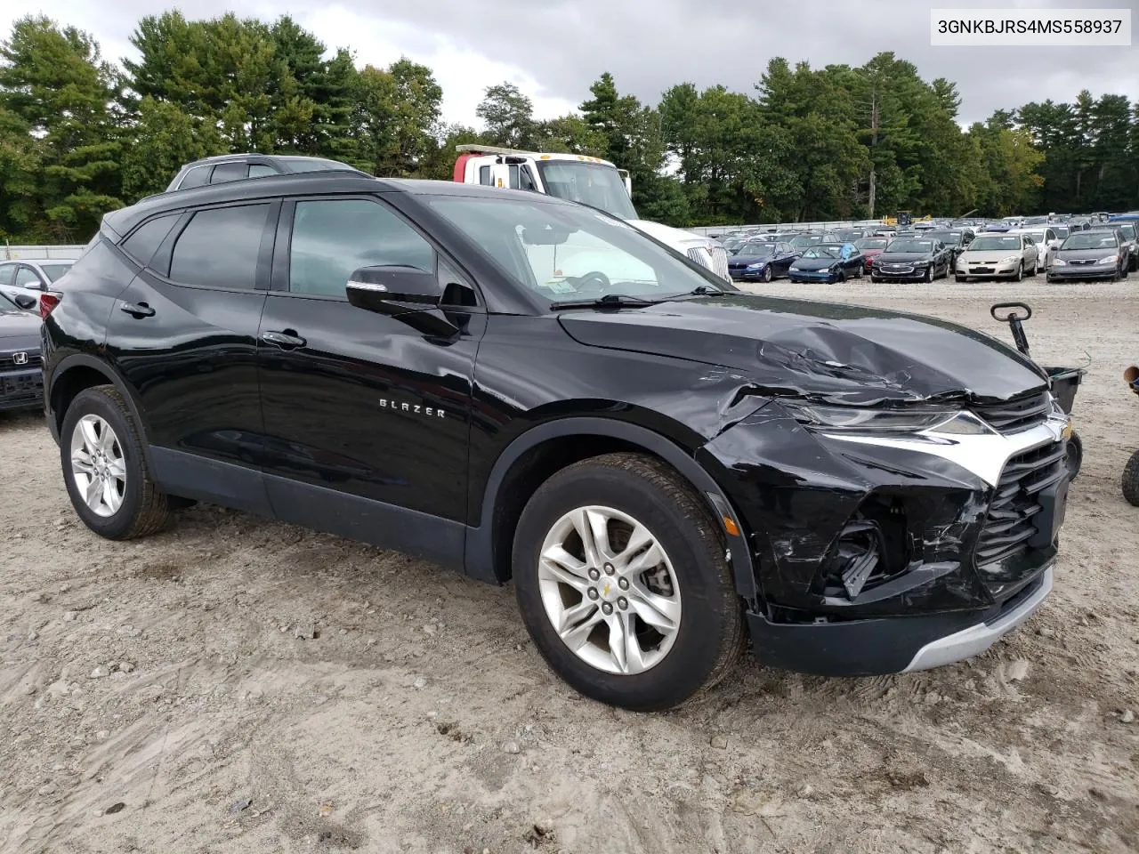 2021 Chevrolet Blazer 3Lt VIN: 3GNKBJRS4MS558937 Lot: 69927734