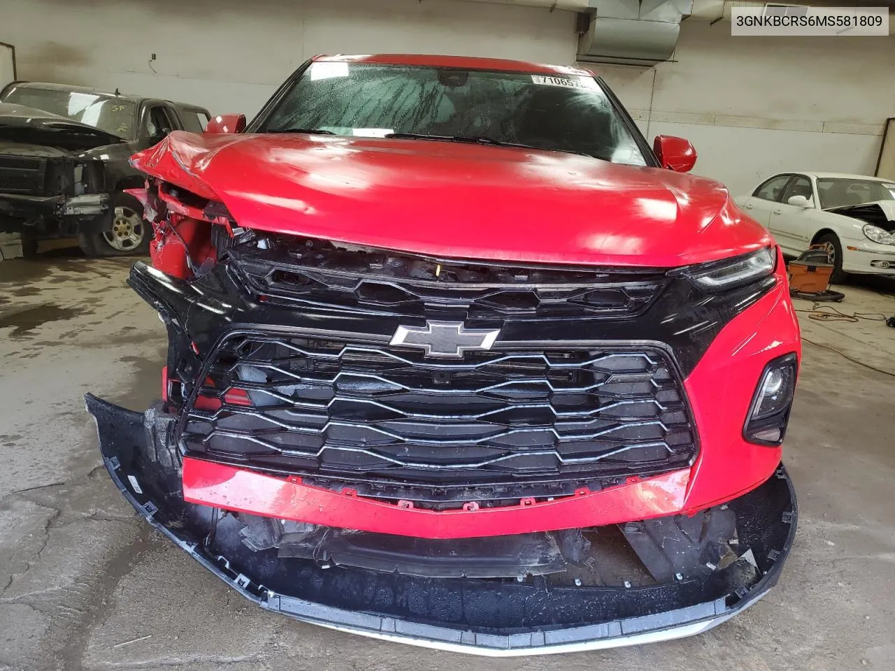 2021 Chevrolet Blazer 2Lt VIN: 3GNKBCRS6MS581809 Lot: 71065784