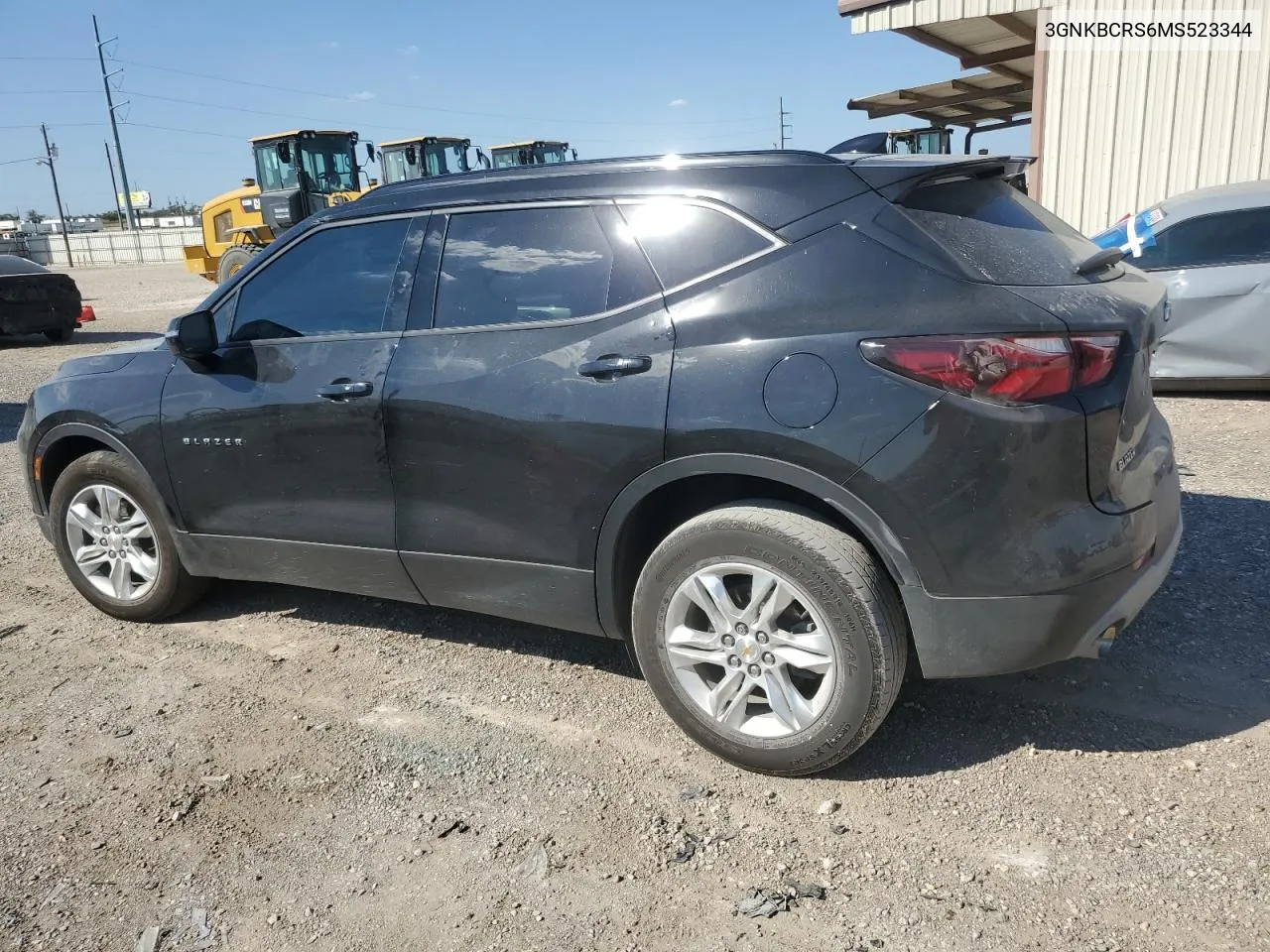 2021 Chevrolet Blazer 2Lt VIN: 3GNKBCRS6MS523344 Lot: 73101984