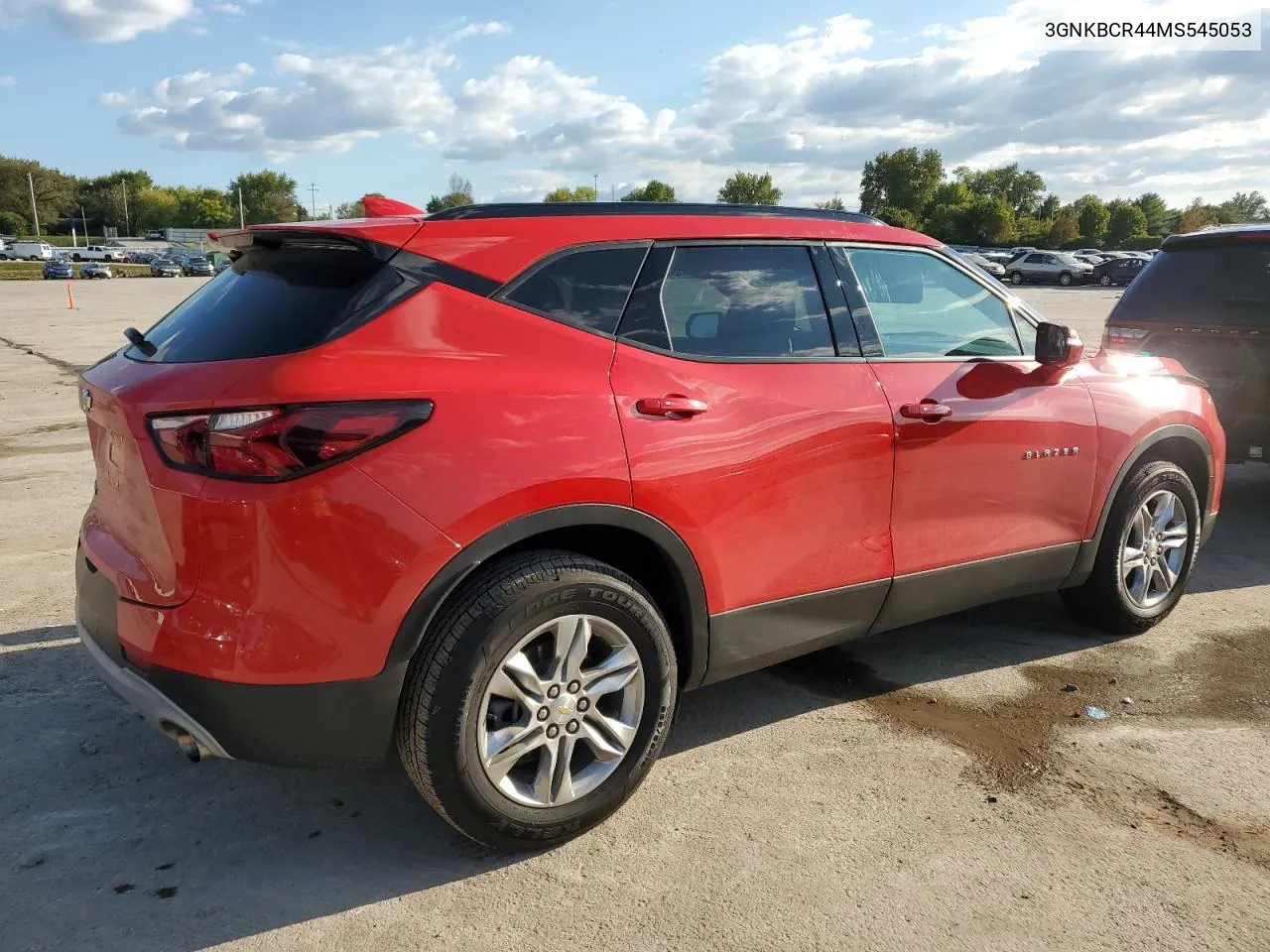 2021 Chevrolet Blazer 2Lt VIN: 3GNKBCR44MS545053 Lot: 73268644