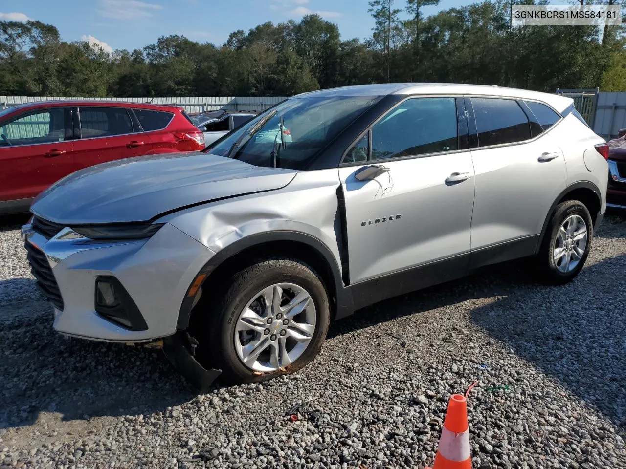 2021 Chevrolet Blazer 2Lt VIN: 3GNKBCRS1MS584181 Lot: 73658514