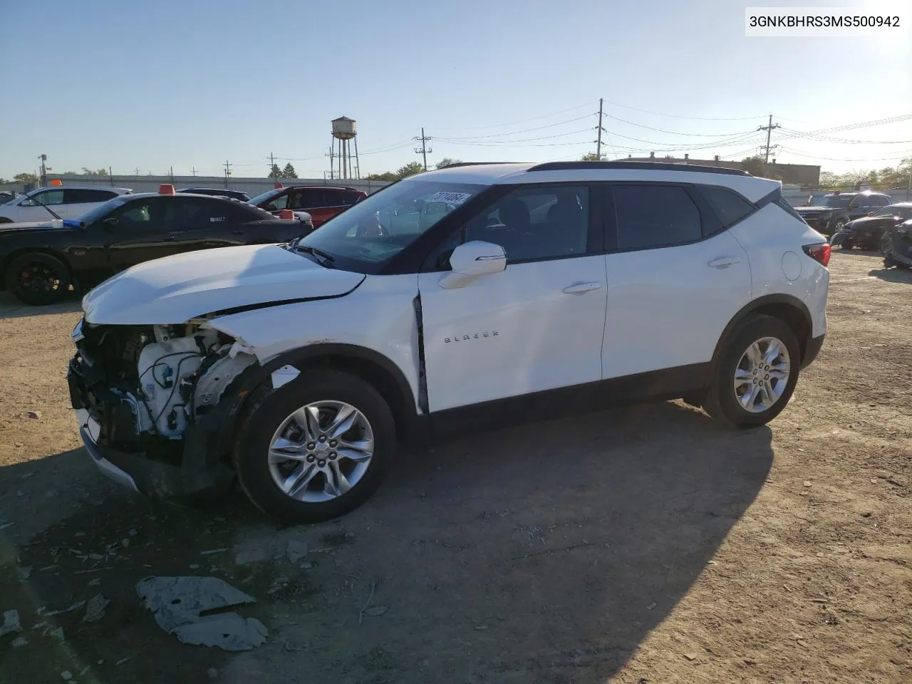 2021 Chevrolet Blazer 2Lt VIN: 3GNKBHRS3MS500942 Lot: 73714064