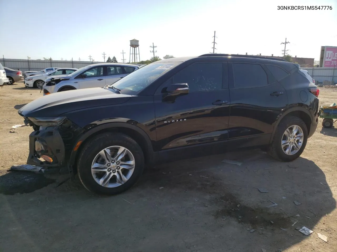 2021 Chevrolet Blazer 2Lt VIN: 3GNKBCRS1MS547776 Lot: 74197144