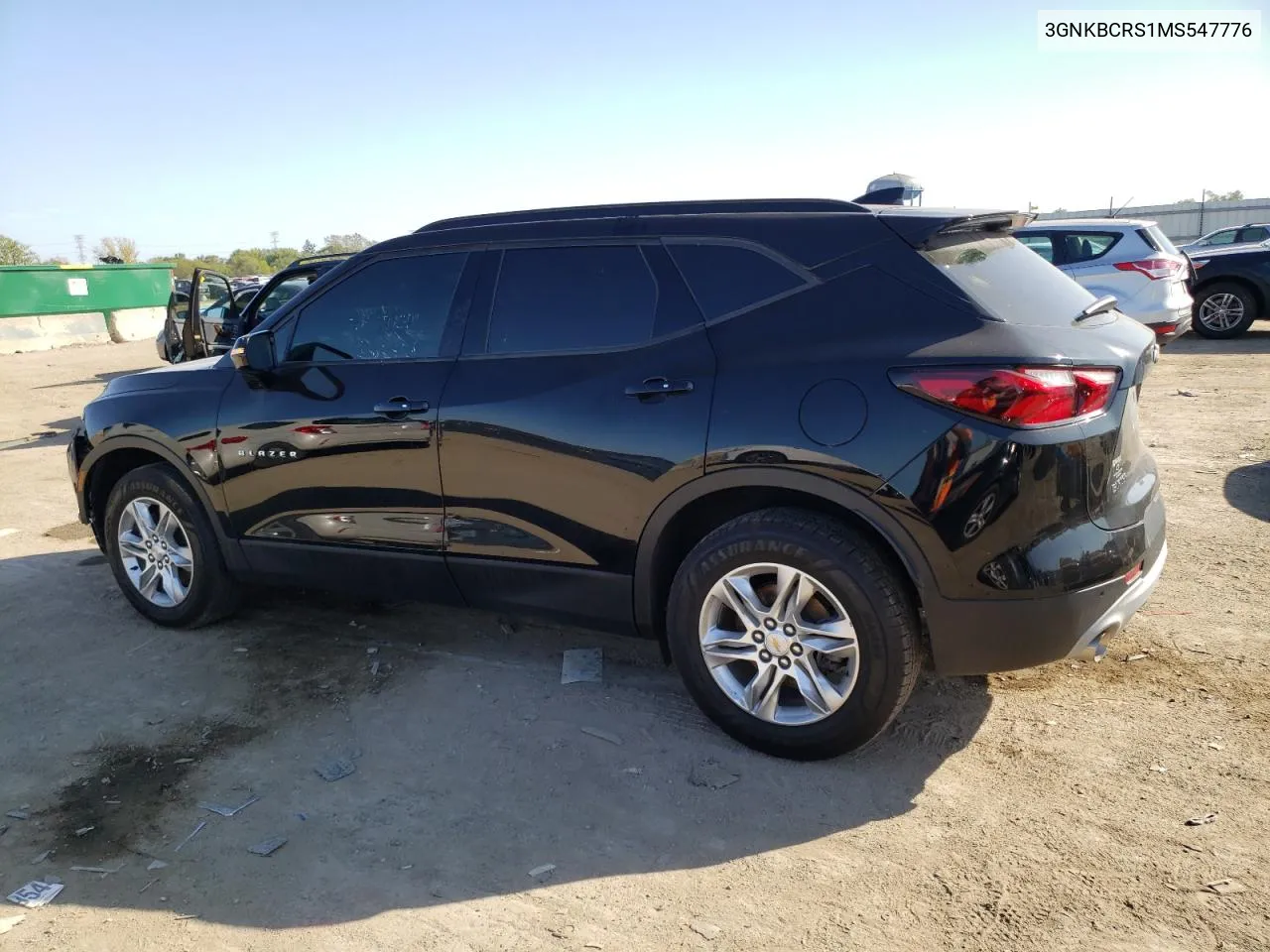 2021 Chevrolet Blazer 2Lt VIN: 3GNKBCRS1MS547776 Lot: 74197144