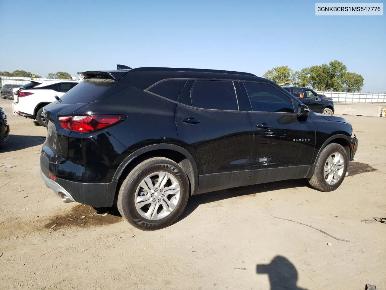 2021 Chevrolet Blazer 2Lt VIN: 3GNKBCRS1MS547776 Lot: 74197144