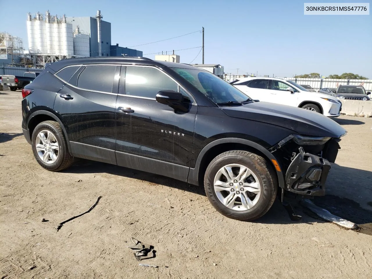 2021 Chevrolet Blazer 2Lt VIN: 3GNKBCRS1MS547776 Lot: 74197144