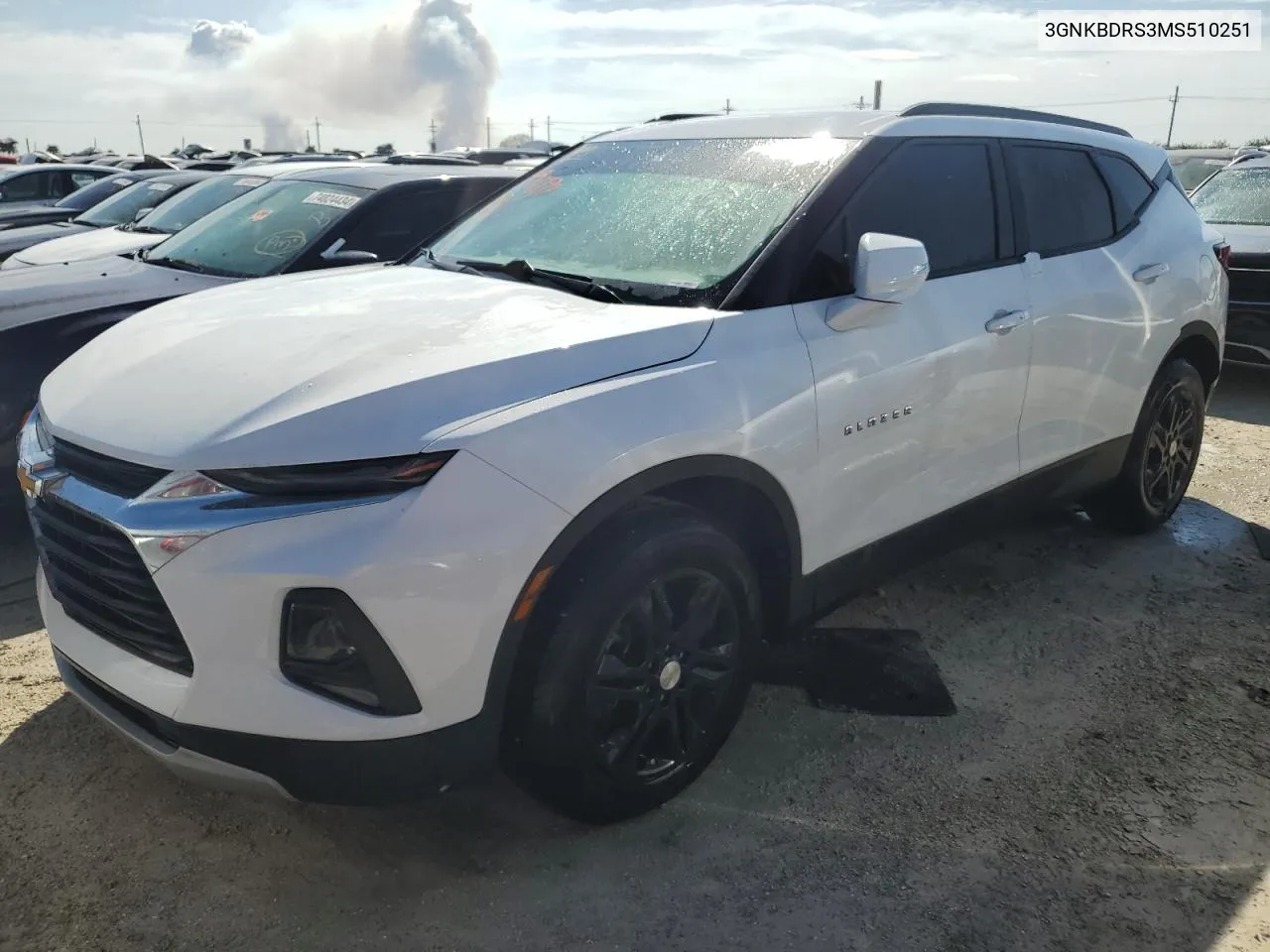 2021 Chevrolet Blazer 3Lt VIN: 3GNKBDRS3MS510251 Lot: 74945134