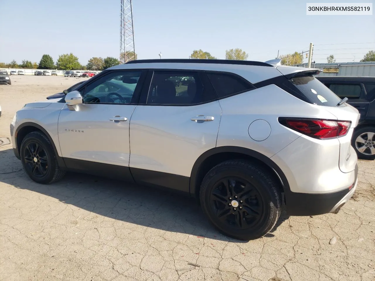 2021 Chevrolet Blazer 2Lt VIN: 3GNKBHR4XMS582119 Lot: 75101034