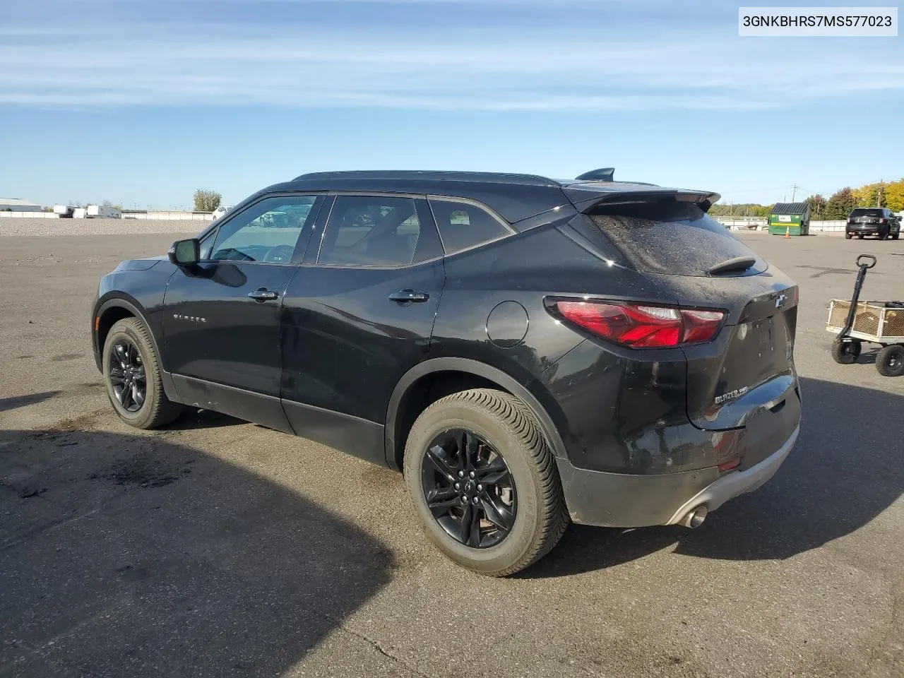 2021 Chevrolet Blazer 2Lt VIN: 3GNKBHRS7MS577023 Lot: 75444304