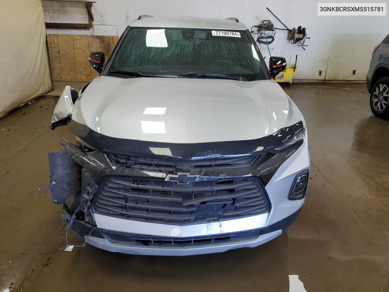 2021 Chevrolet Blazer 2Lt VIN: 3GNKBCRSXMS515781 Lot: 77100784