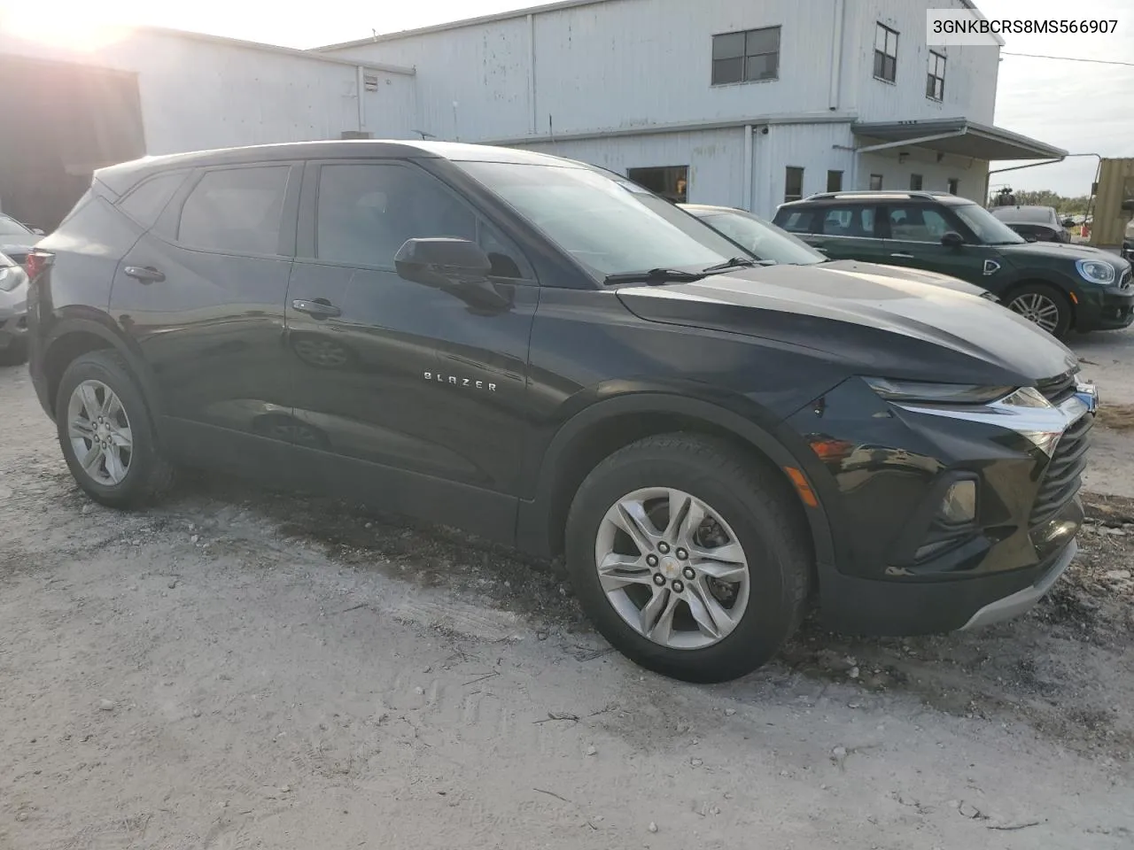 2021 Chevrolet Blazer 2Lt VIN: 3GNKBCRS8MS566907 Lot: 77120374