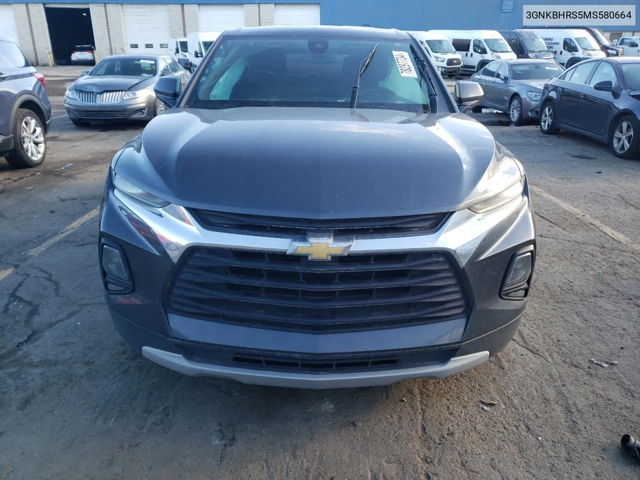 2021 Chevrolet Blazer 2Lt VIN: 3GNKBHRS5MS580664 Lot: 78297734