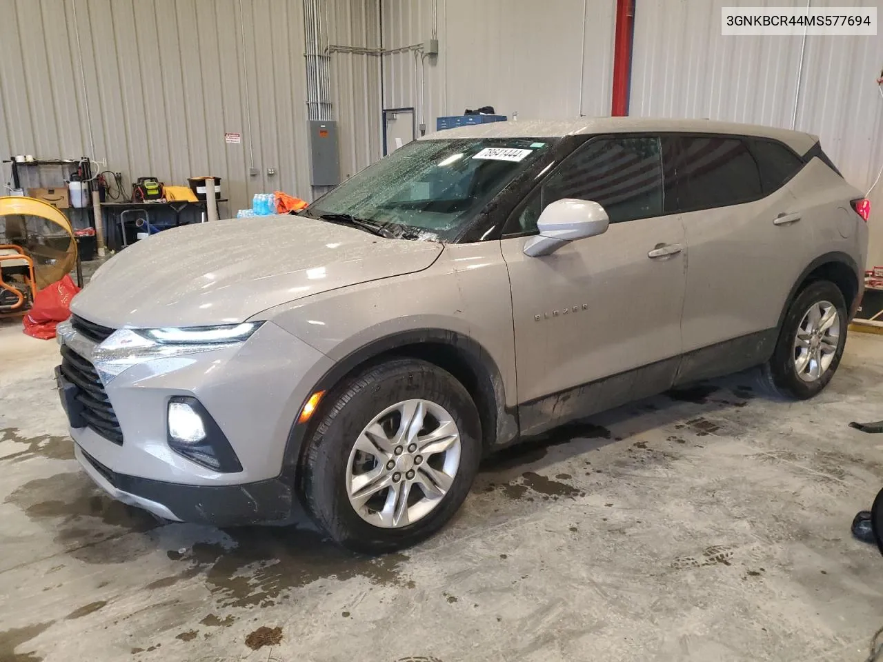 2021 Chevrolet Blazer 2Lt VIN: 3GNKBCR44MS577694 Lot: 78641444