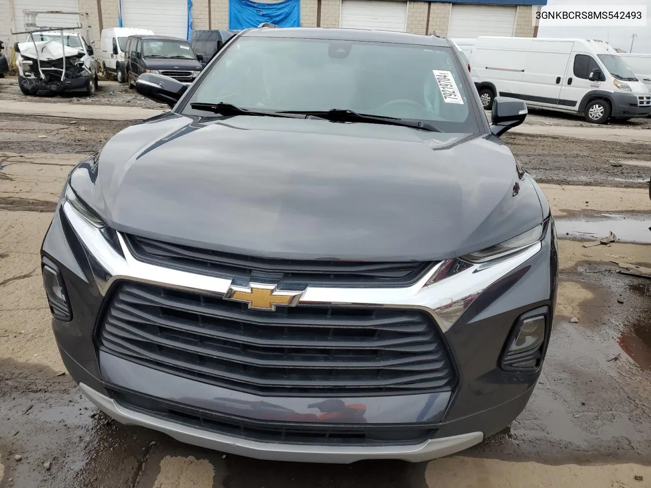 2021 Chevrolet Blazer 2Lt VIN: 3GNKBCRS8MS542493 Lot: 79219704