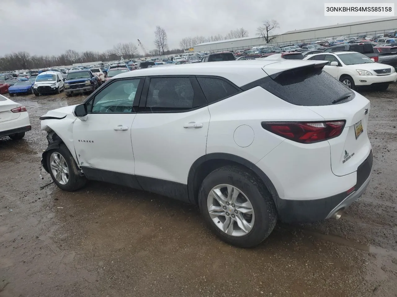 2021 Chevrolet Blazer 2Lt VIN: 3GNKBHRS4MS585158 Lot: 79903284