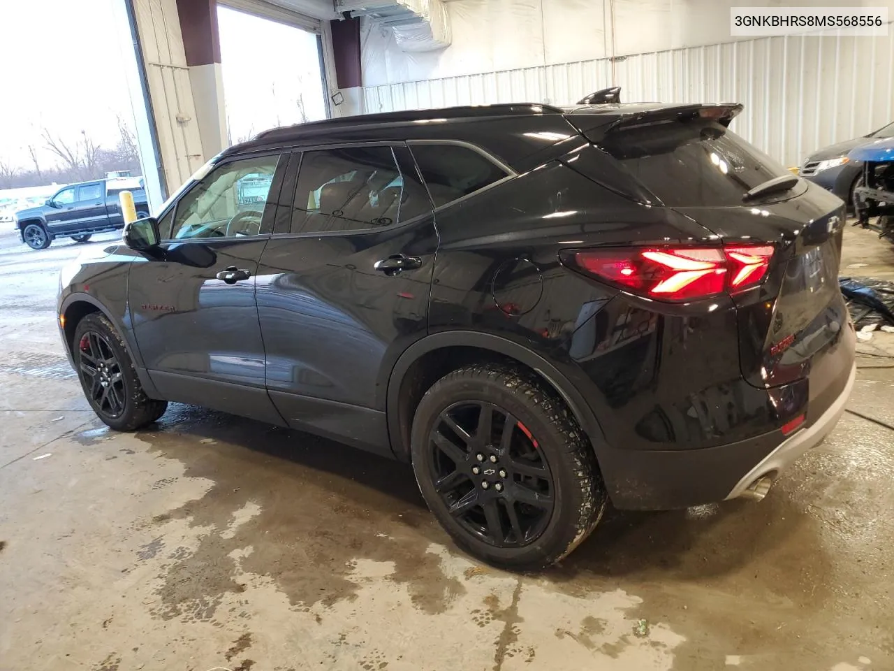 2021 Chevrolet Blazer 2Lt VIN: 3GNKBHRS8MS568556 Lot: 81121944