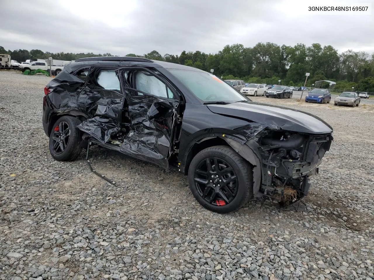 2022 Chevrolet Blazer 2Lt VIN: 3GNKBCR48NS169507 Lot: 70292894